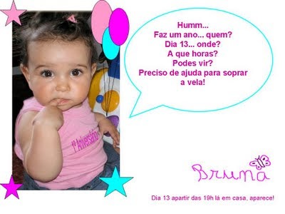 Frases Para Convites De 1 Aninho