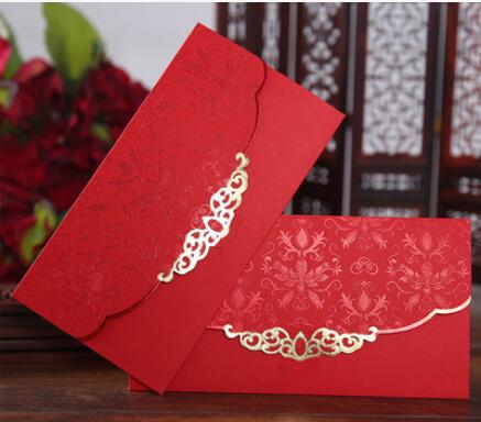 Freeshipping20pcs Estilo Chinês Vermelho Do Casamento Do Envelope Freeshipping20pcs Estilo Chinês Vermelho Do Casamento Do Envelope