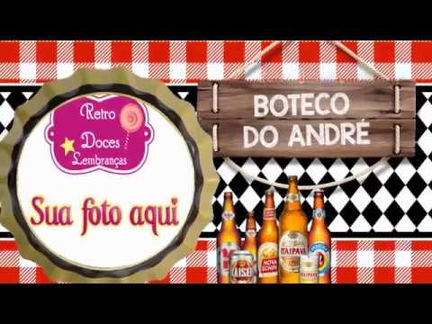 Convite Animado Tema Boteco Convite Animado Tema Boteco