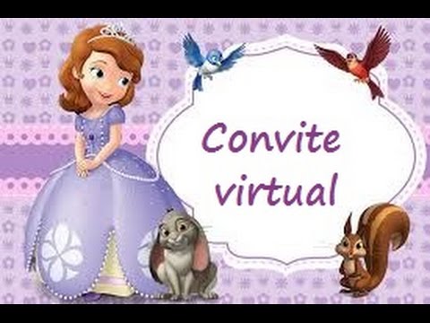 Convite Princesa Sofia