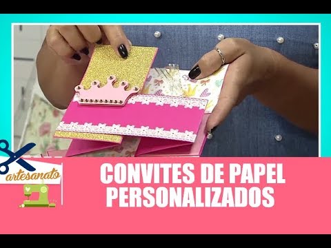 Aprenda A Fazer Convites De Papel Personalizados Aprenda A Fazer Convites De Papel Personalizados