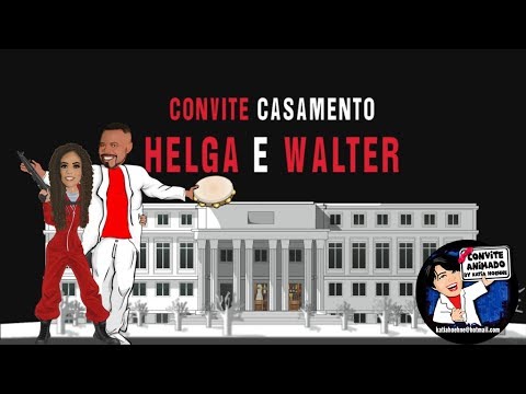 Convite Casamento Animado La Casa De Papel E Samba Convite Casamento Animado La Casa De Papel E Samba