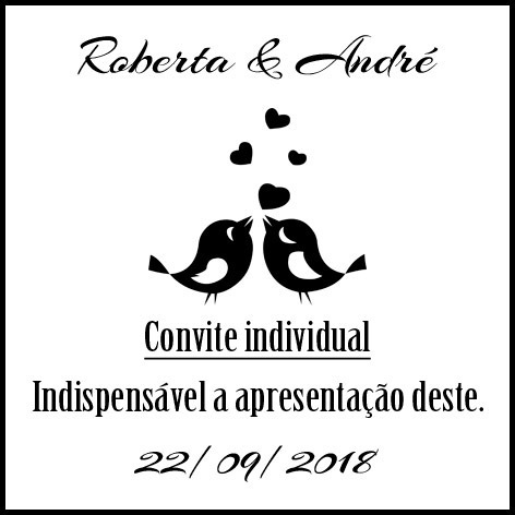 Convite Individual Casamento Download Convite Individual Casamento Download