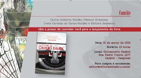 Jornalistas E Professores Lançam Livro Sobre História Da Imprensa Jornalistas E Professores Lançam Livro Sobre História Da Imprensa