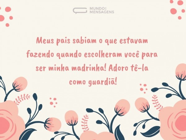Mensagens Para Madrinha Mensagens Para Madrinha