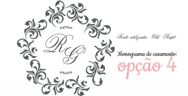 Download Monogramas Gratuitos Para O Seu Convite De Casamento Download Monogramas Gratuitos Para O Seu Convite De Casamento