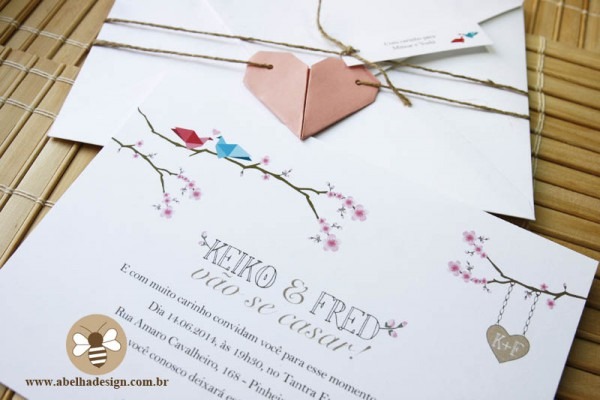 Convite De Casamento Artesanal Convite De Casamento Artesanal