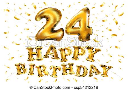 Ouro, Anos, Convite, Seu, 24, Bandeira, &, Aniversário, Comemorar Ouro, Anos, Convite, Seu, 24, Bandeira, &, Aniversário, Comemorar