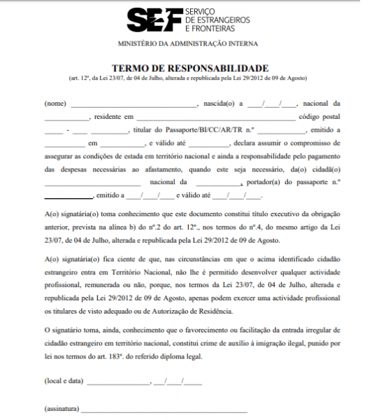 Carta Convite Para Entrar Em Portugal â Cotidiano Em Portugal Carta Convite Para Entrar Em Portugal â Cotidiano Em Portugal