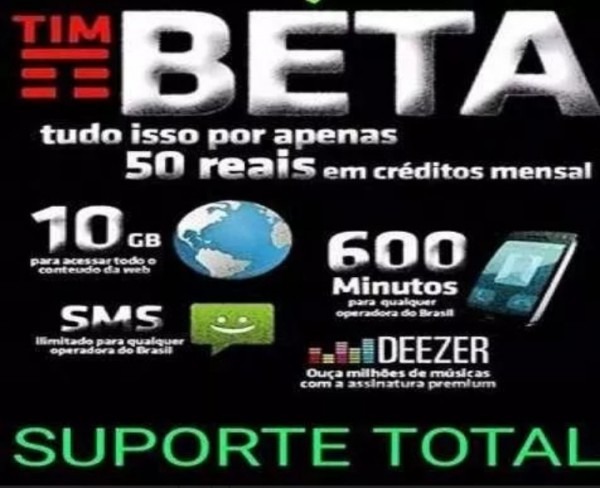 Vendo Convite Tim Beta 10 Gb De Internet Suporte Total