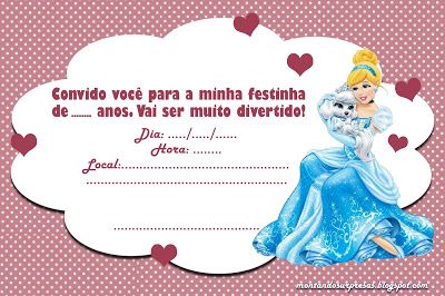 Montando Surpresas Convite Aniversário Menina Grátis Montando Surpresas Convite Aniversário Menina Grátis