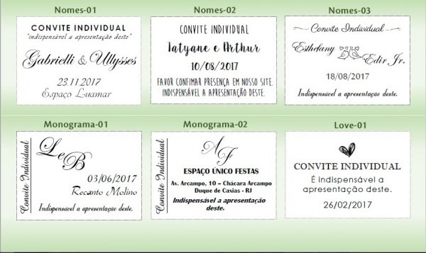 100 Convite Individual Rústico Casamento 100 Convite Individual Rústico Casamento