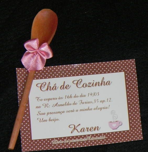 Chá De Panela Rosa E Azul Simples Chá De Panela Rosa E Azul Simples