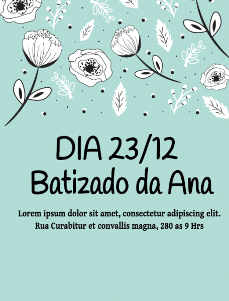 Convite Online Para Batizado Convite Online Para Batizado