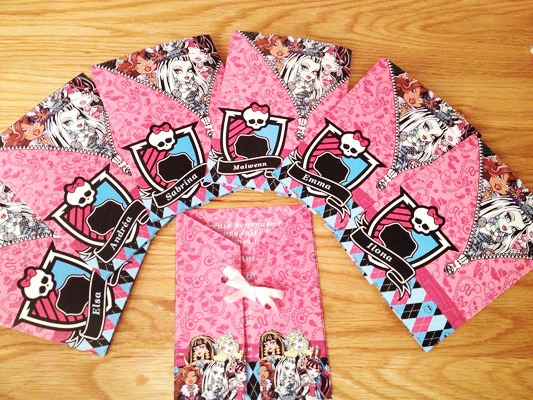 Festa Monster High Rosa Festa Monster High Rosa