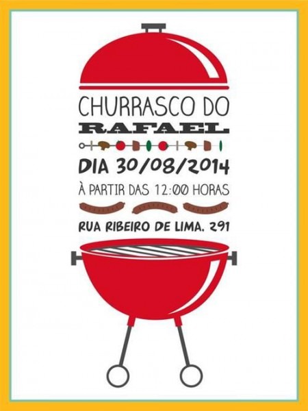 10 Convites Para Churrasco Prontos Para Editar â Modelos De 10 Convites Para Churrasco Prontos Para Editar â Modelos De