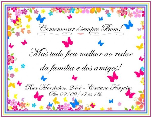Modelo De Convite Modelo De Convite