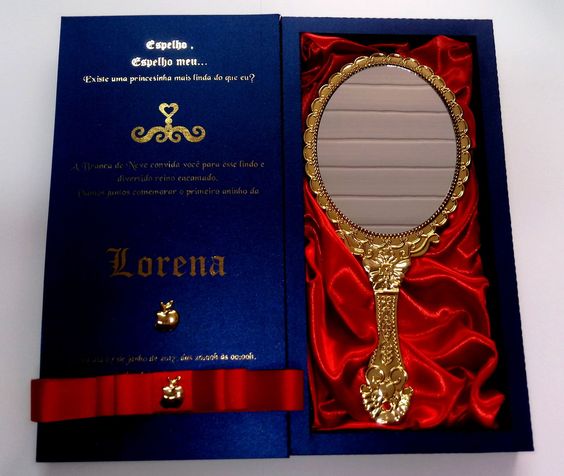 Convite Da Branca De Neve Convite Da Branca De Neve