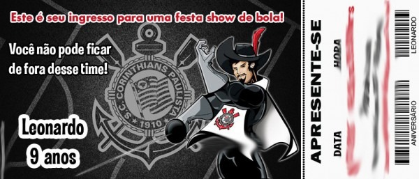50 Convite Aniversário Ingresso Vip Futebol Times 48horas 50 Convite Aniversário Ingresso Vip Futebol Times 48horas