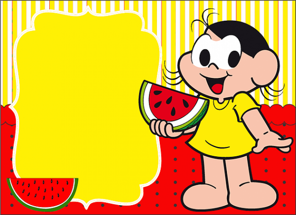 Convite Turma Da Mônica Pronto Da Magali Convite Turma Da Mônica Pronto Da Magali