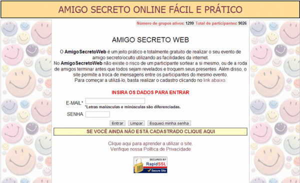 Amigo Secreto, Oculto Ou Festa Em FamÃlia Faça Todo O Sorteio Amigo Secreto, Oculto Ou Festa Em FamÃlia Faça Todo O Sorteio