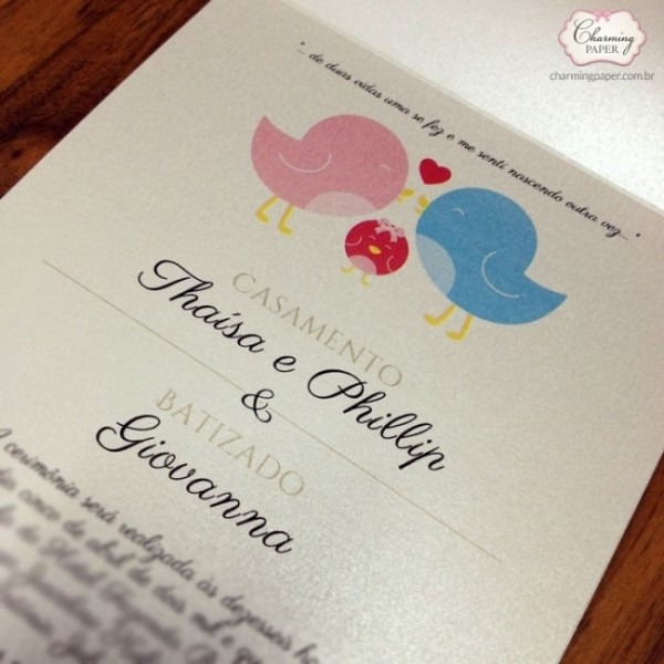Convites De Casamento E Batizado Convites De Casamento E Batizado
