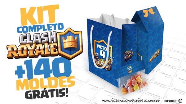 Clash Royale Kit Festa GrÃ¡tis Para Imprimir Em Casa