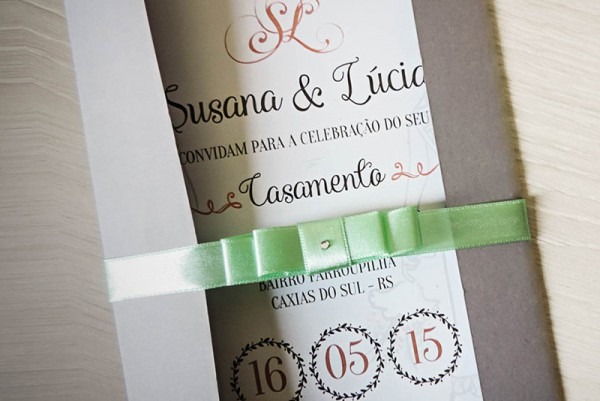 Convite Casamento Lésbico Convite Casamento Lésbico