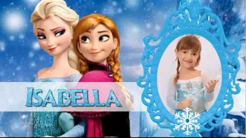 Convite Animado Virtual Whastapp Frozen Convite Animado Virtual Whastapp Frozen