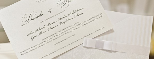 Convite De Casamento Clássico Convite De Casamento Clássico