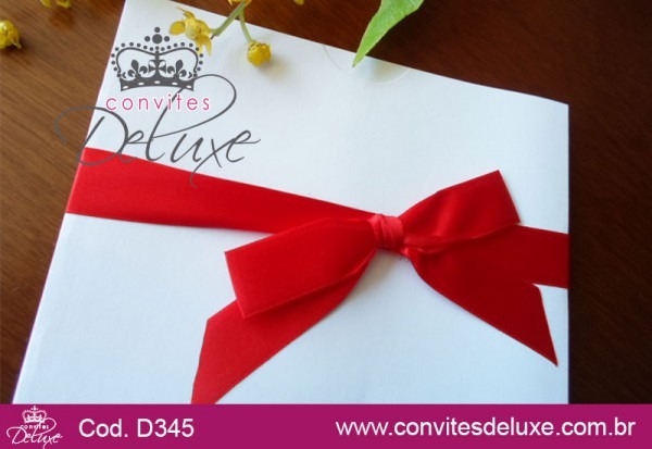 Convite De Casamento Clássico E Elegante Vermelho Convite De Casamento Clássico E Elegante Vermelho