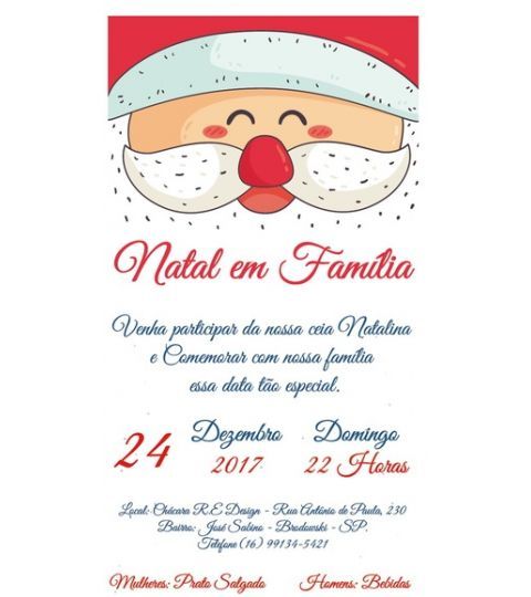 Convite Digital De Natal Convite Digital De Natal
