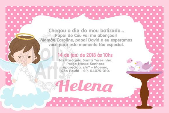 Menino Ou Menina Convite Digital Virtual Batizado Batismo Menino Ou Menina Convite Digital Virtual Batizado Batismo
