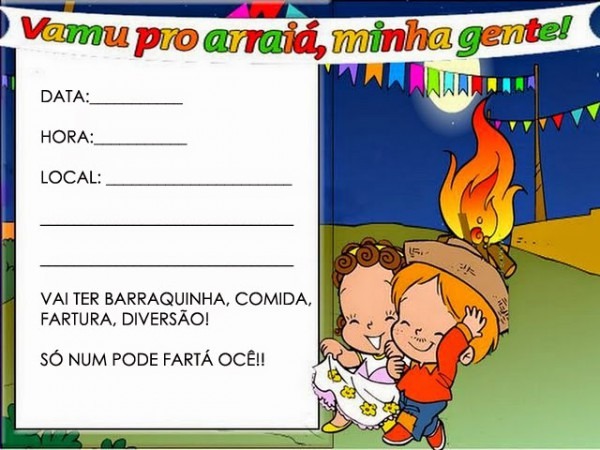 Convites De Festa Junina