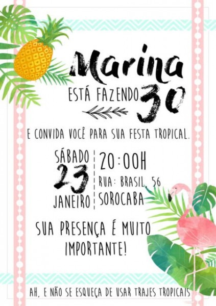Convite Flamingo â 60 Modelos Tropicais Super Lindos E Modernos! Convite Flamingo â 60 Modelos Tropicais Super Lindos E Modernos!
