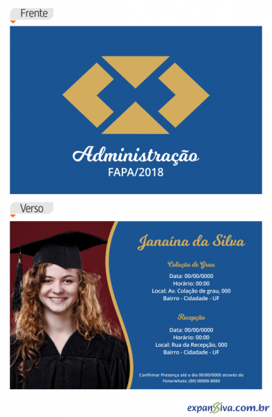 Convites Para Formatura M21758 Convites Para Formatura M21758