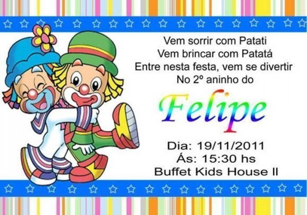219 Convites De Aniversário Infantil Mais Procurados De 2018 219 Convites De Aniversário Infantil Mais Procurados De 2018