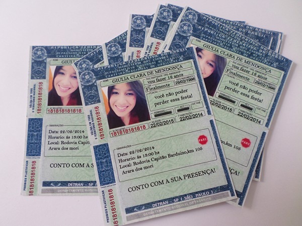 Convite Personalizado Para 18 Anos No Elo7 Convite Personalizado Para 18 Anos No Elo7