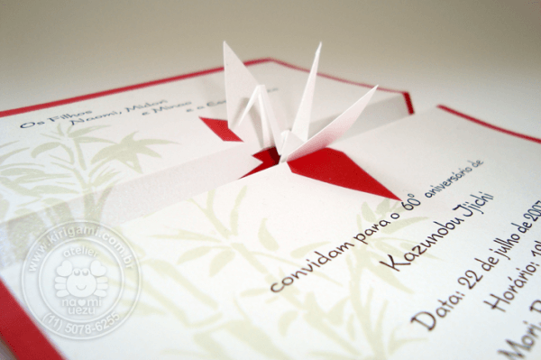 Convite Um Tsuru 02 Convite Um Tsuru 02