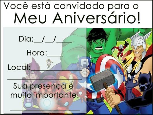 Festa Dos Vingadores Festa Dos Vingadores