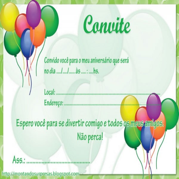 Convite Whatsapp Convite Whatsapp