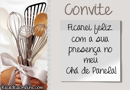 Convites Para Chá De Panela, Mensagens, Imagens E Frases 2 Convites Para Chá De Panela, Mensagens, Imagens E Frases 2