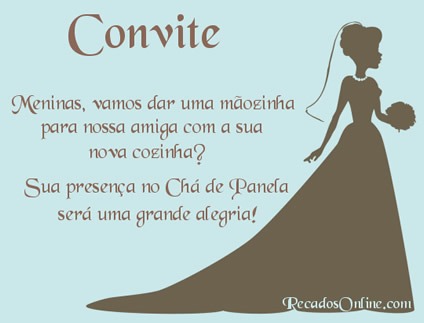 Convites Para Chá De Panela, Mensagens, Imagens E Frases 4 Convites Para Chá De Panela, Mensagens, Imagens E Frases 4