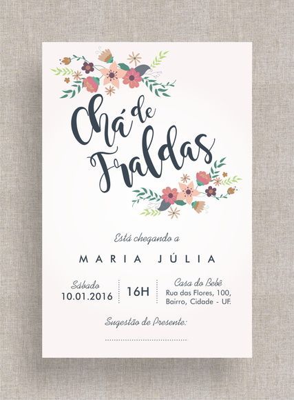 Convite Para Chá De Bebê Virtual â Convite Chá De Fraldas Online Convite Para Chá De Bebê Virtual â Convite Chá De Fraldas Online