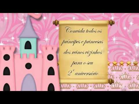 Convite Animado Realeza Convite Animado Realeza
