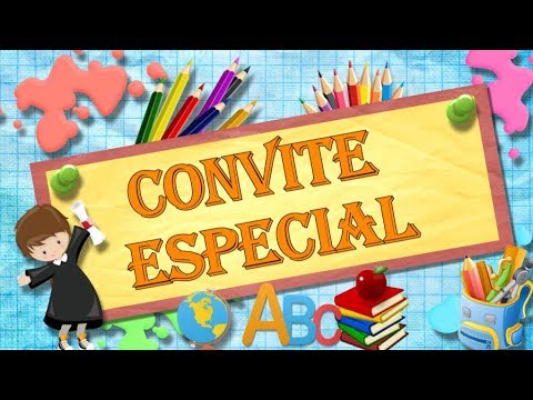 Convite Formatura Infantil Abc Menino Convite Formatura Infantil Abc Menino