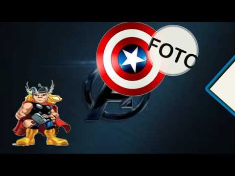 Convite Animado Vingadores Convite Animado Vingadores