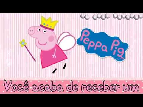 Convite Animado Peppa Pig Convite Animado Peppa Pig