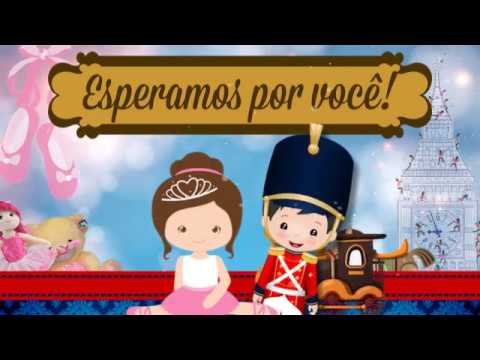 Convite Animado Bailarina E Soldadinho De Chumbo Convite Animado Bailarina E Soldadinho De Chumbo