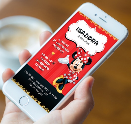 Convite Minnie Vermelha 02 Whatsapp Convite Minnie Vermelha 02 Whatsapp